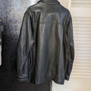 Leather jacket